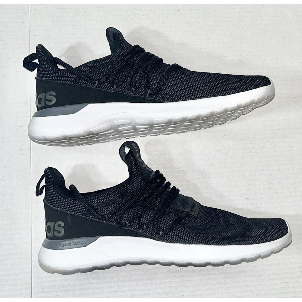 Adidas Lite Racer Adapt 3.0 Sneakers Men's 12 Black FX8810 Running Gym‎ Workout